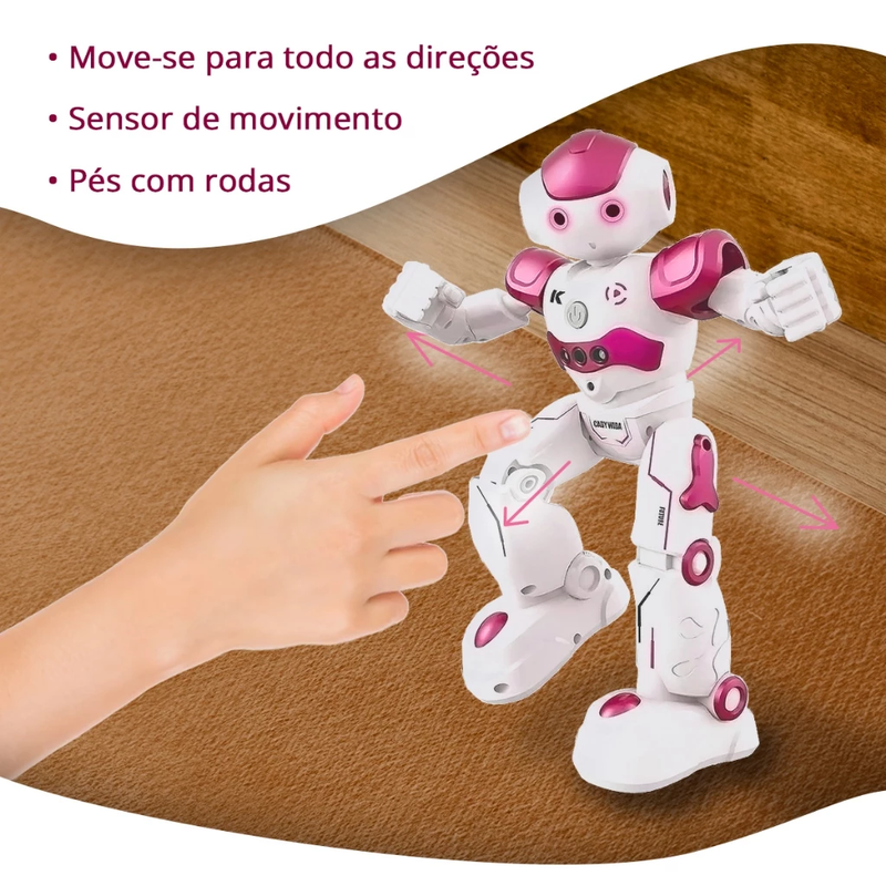 🎁Robô inteligente com sensor de gestos para Criança, melhor presente de Natal