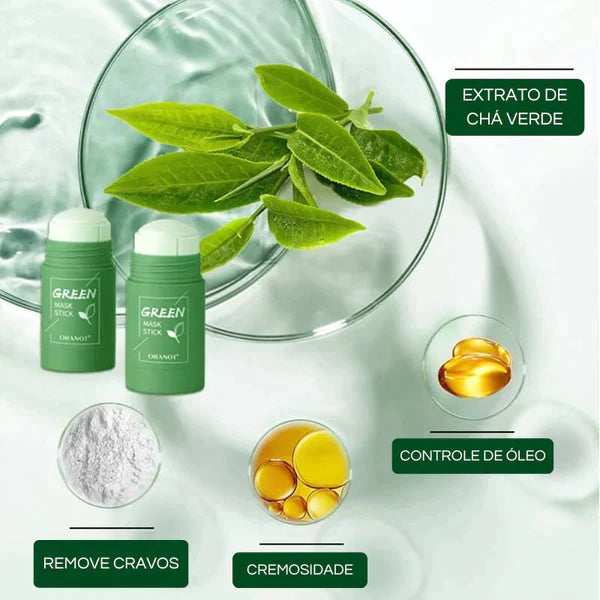 Green Mask™ - Rosto Perfeito e Limpeza Profunda